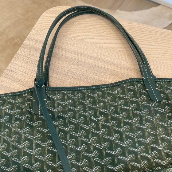 Goyard Goyardine Saint Louis GM Green