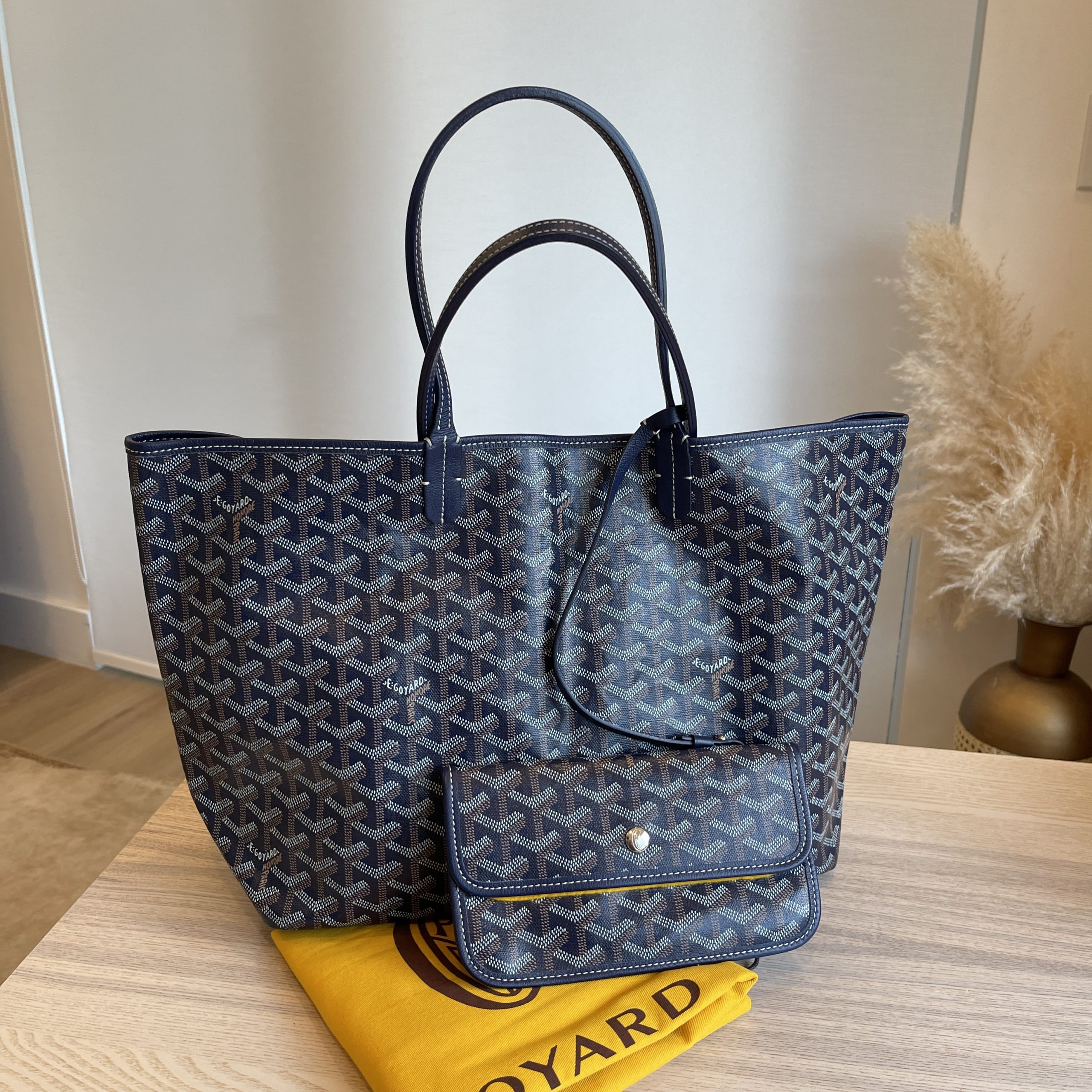 Goyard Goyardine Saint Louis PM Navy