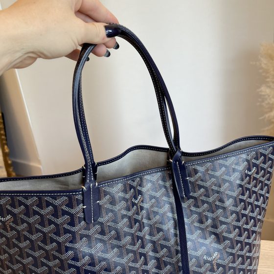 Goyard Goyardine Saint Louis PM Navy