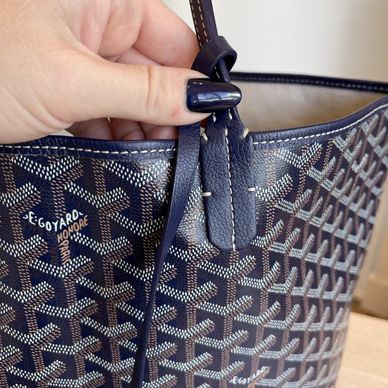 Goyard Goyardine Saint Louis PM Navy
