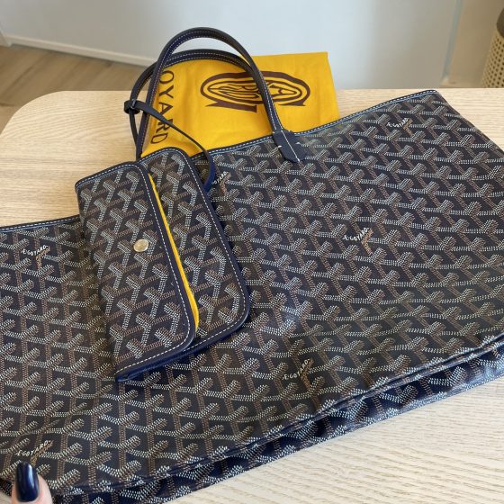 Goyard Goyardine Saint Louis PM Navy