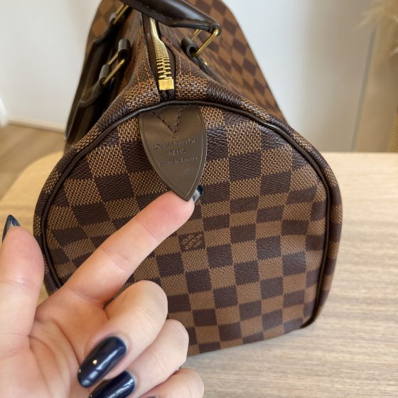 Authentic Louis Vuitton Damier Ebene Speedy 30 Bag – Tracesilver