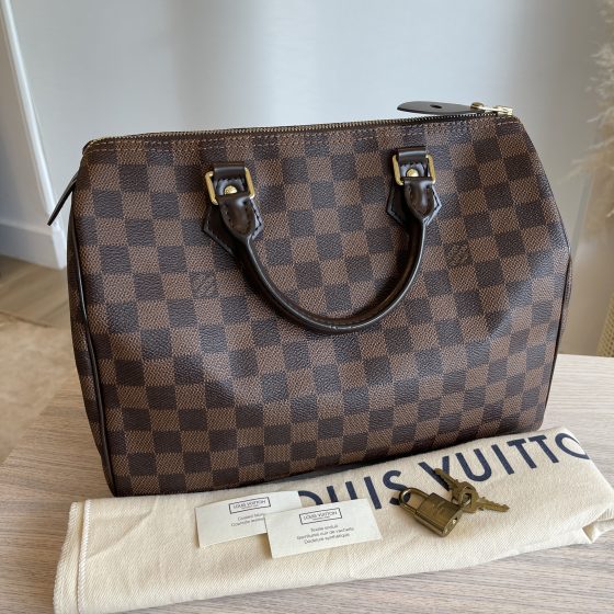 Louis Vuitton Damier Ebene Speedy 30 NM