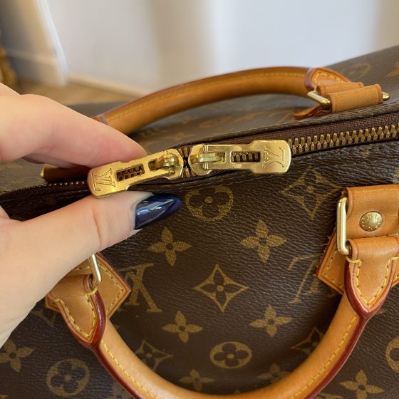 Louis Vuitton Monogram Speedy 30 Bandouliere