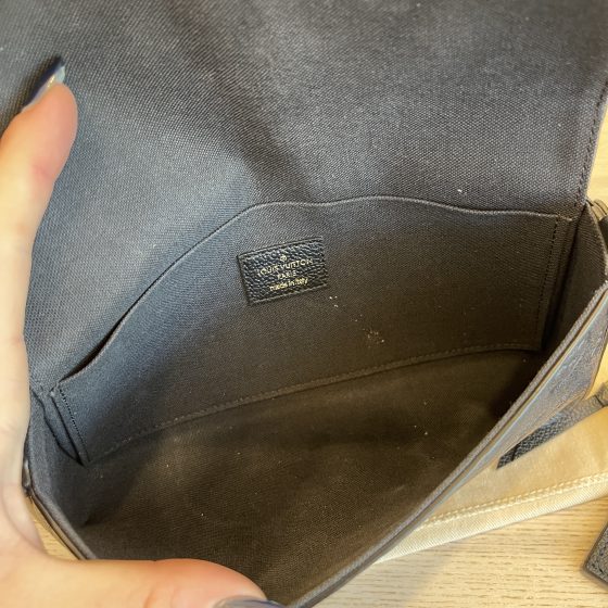 Louis Vuitton Empreinte Pochette Felicie Chain Wallet Noir