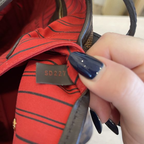 Louis Vuitton Damier Ebene Neverfull MM