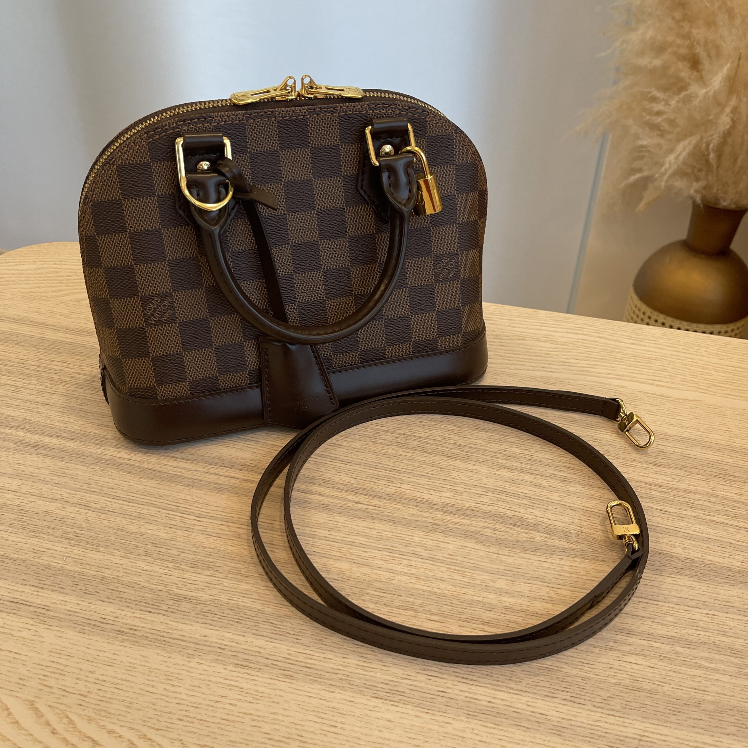 Louis Vuitton Damier Ebene Alma BB