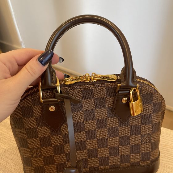 Louis Vuitton Damier Ebene Alma BB