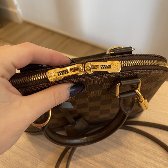 Louis Vuitton Damier Ebene Alma BB
