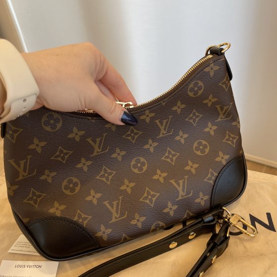 Louis Vuitton Monogram Boulogne Black