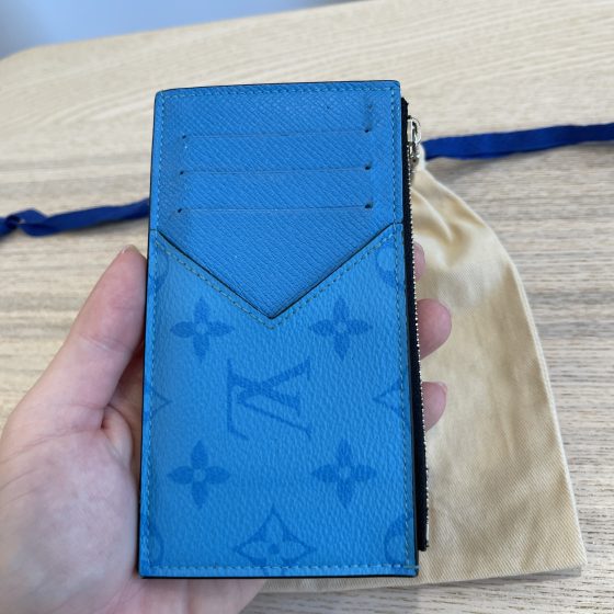 Louis Vuitton Taigarama Coin Card Holder