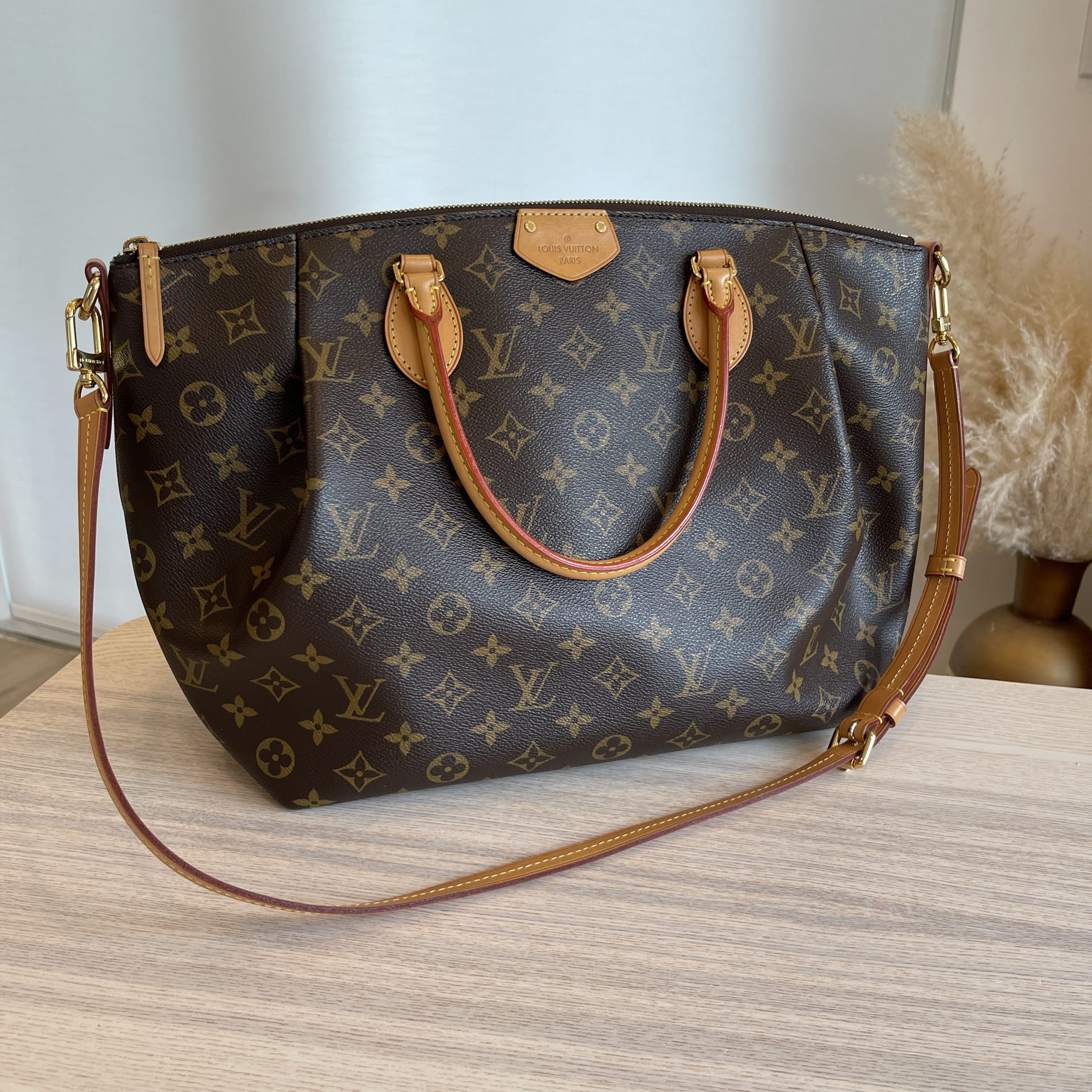 Louis Vuitton Turen PM Monogram Shoulder Bag Canvas Brown Women's in 2023