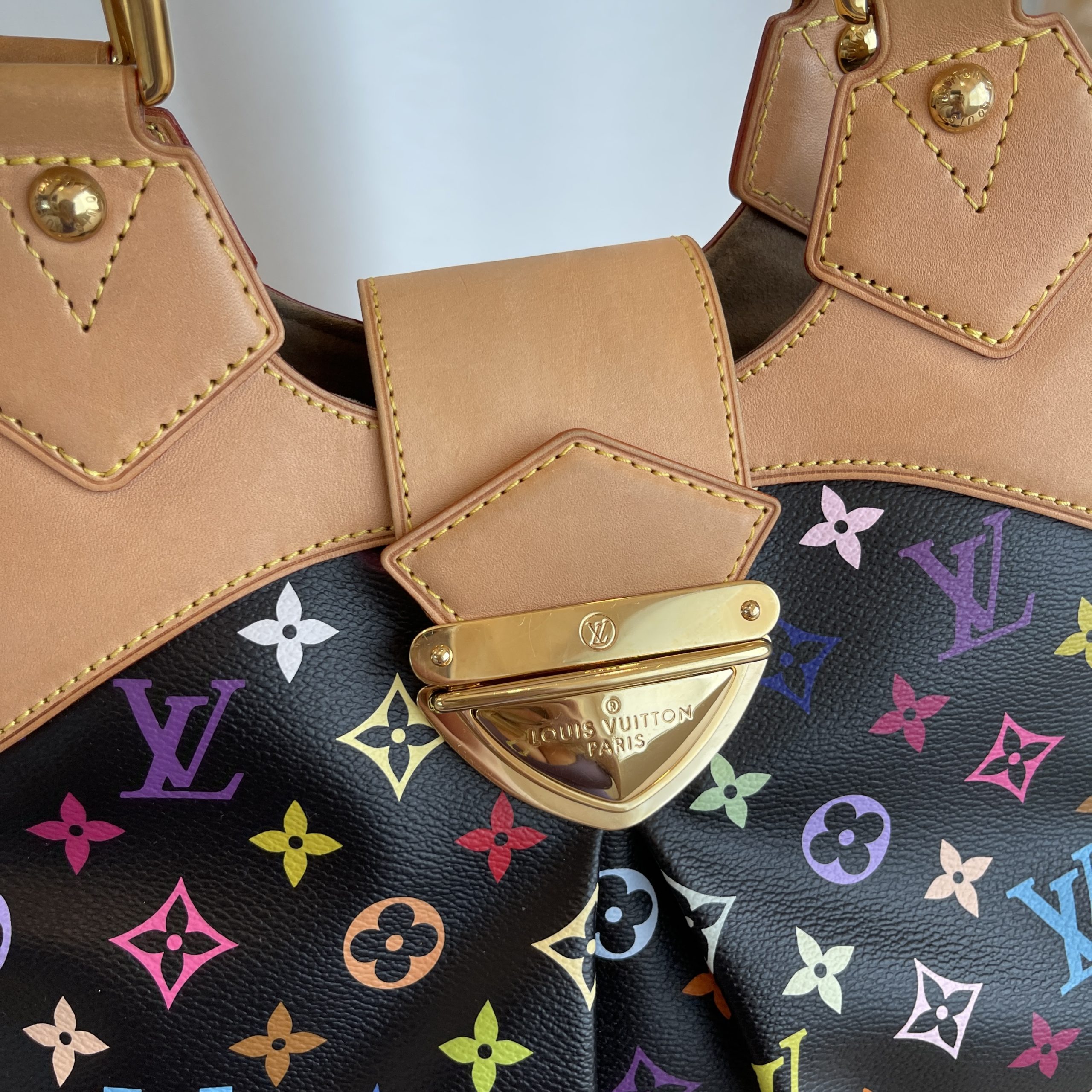 Louis Vuitton Black Multicolor Ursula