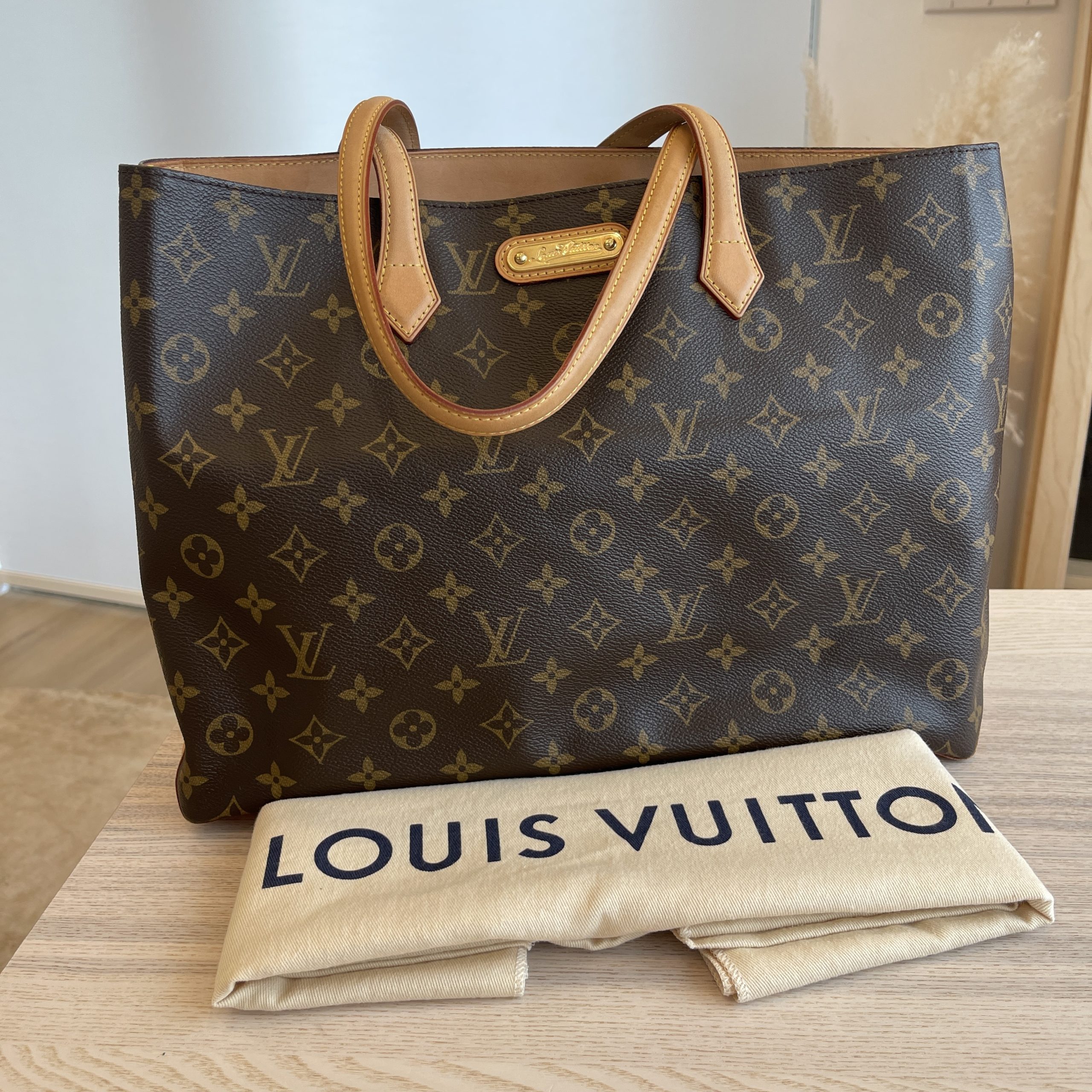 LOUIS VUITTON Monogram Wilshire MM 75829