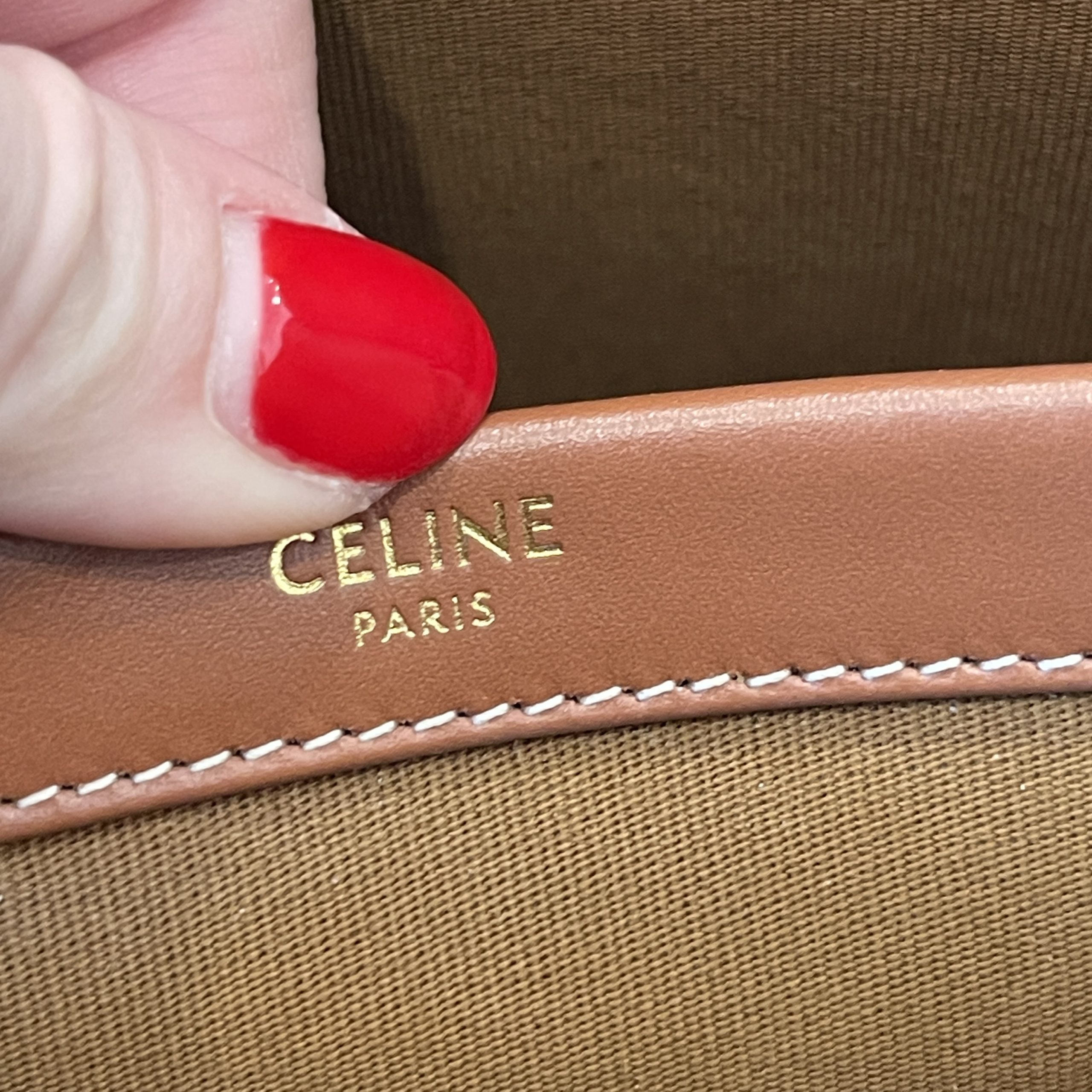 Discounted Celine Bag! Celine Mini Horizontal Cabas In Triomphe Canvas