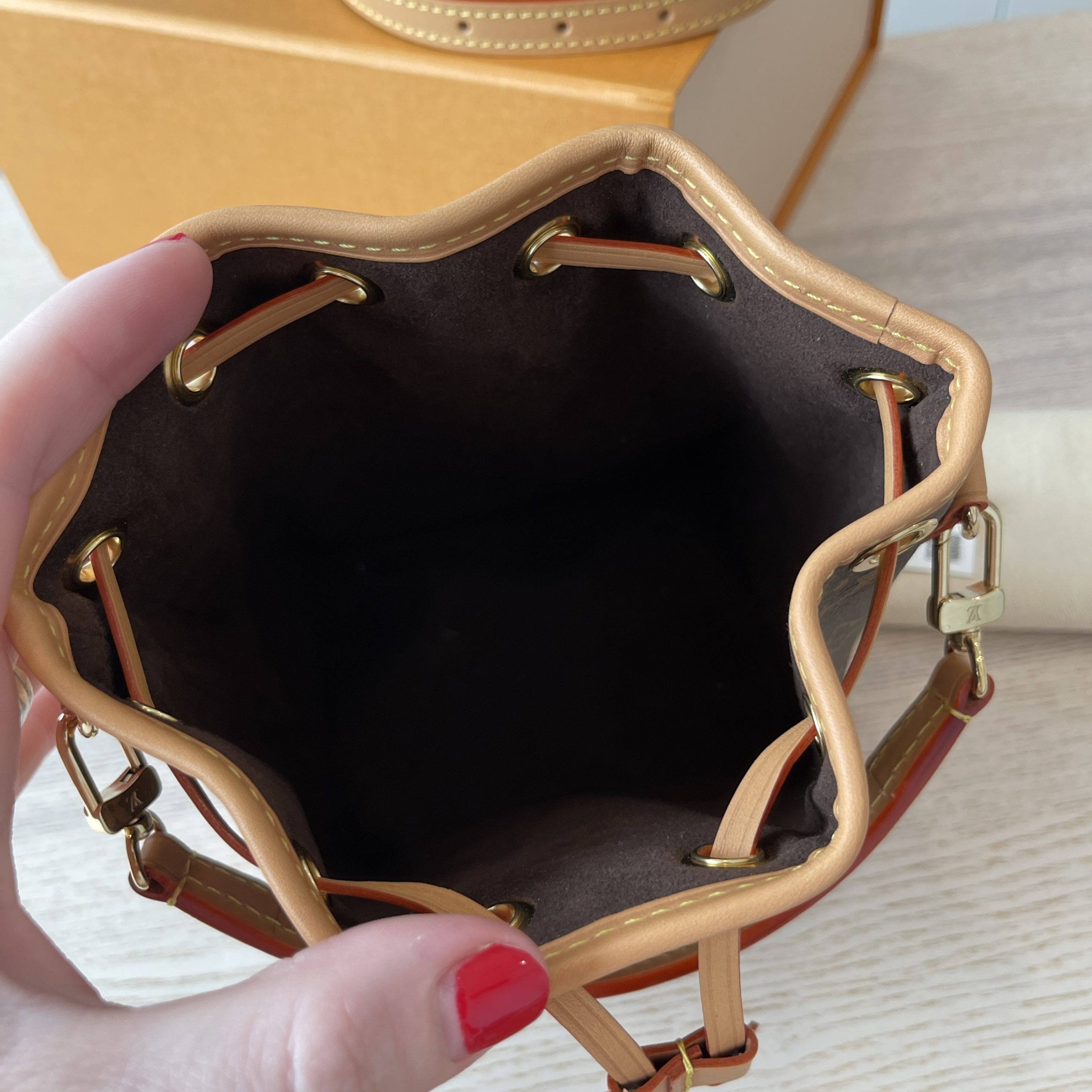 Louis Vuitton Nano Noé Handbag