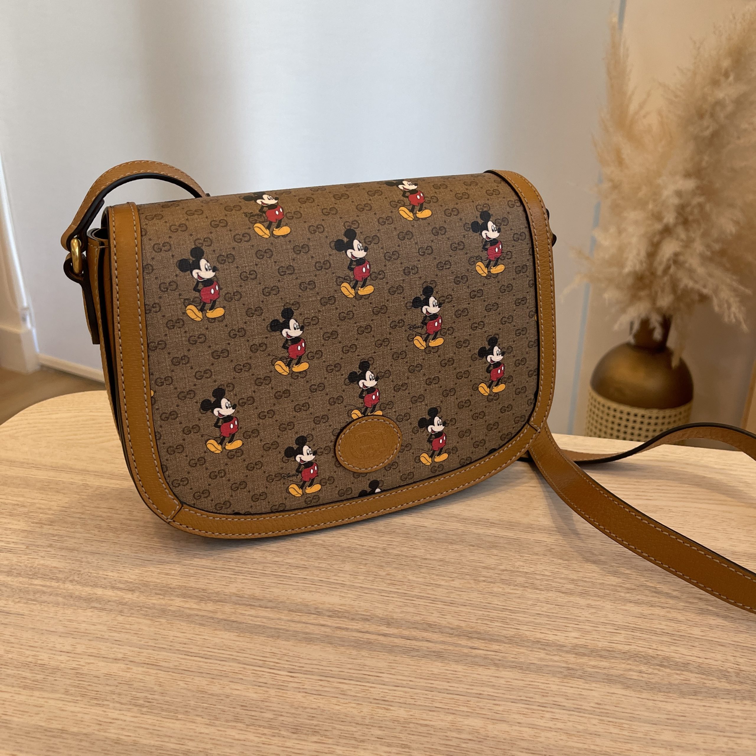 Gucci x Disney Mickey Mouse Mini Crossbody Bag