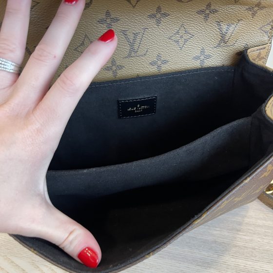 Louis Vuitton Reverse Monogram Pochette Metis