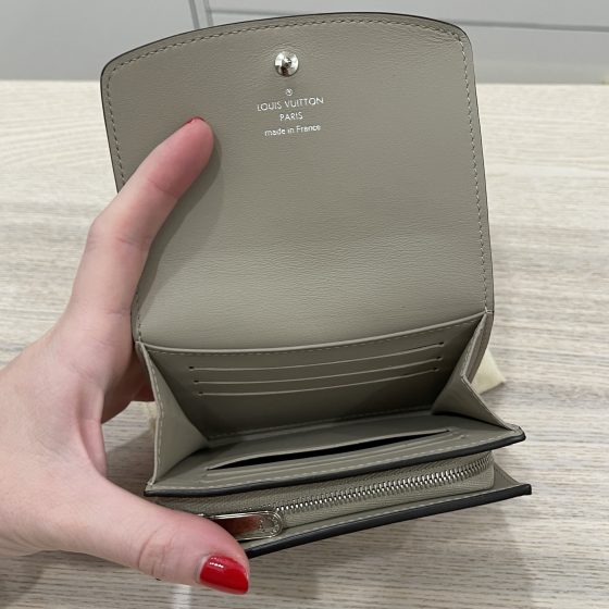 Louis Vuitton Mahina Iris Compact Wallet NM Galet