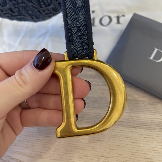 Dior's Denim Embroidered Saddle Bag - BagAddicts Anonymous