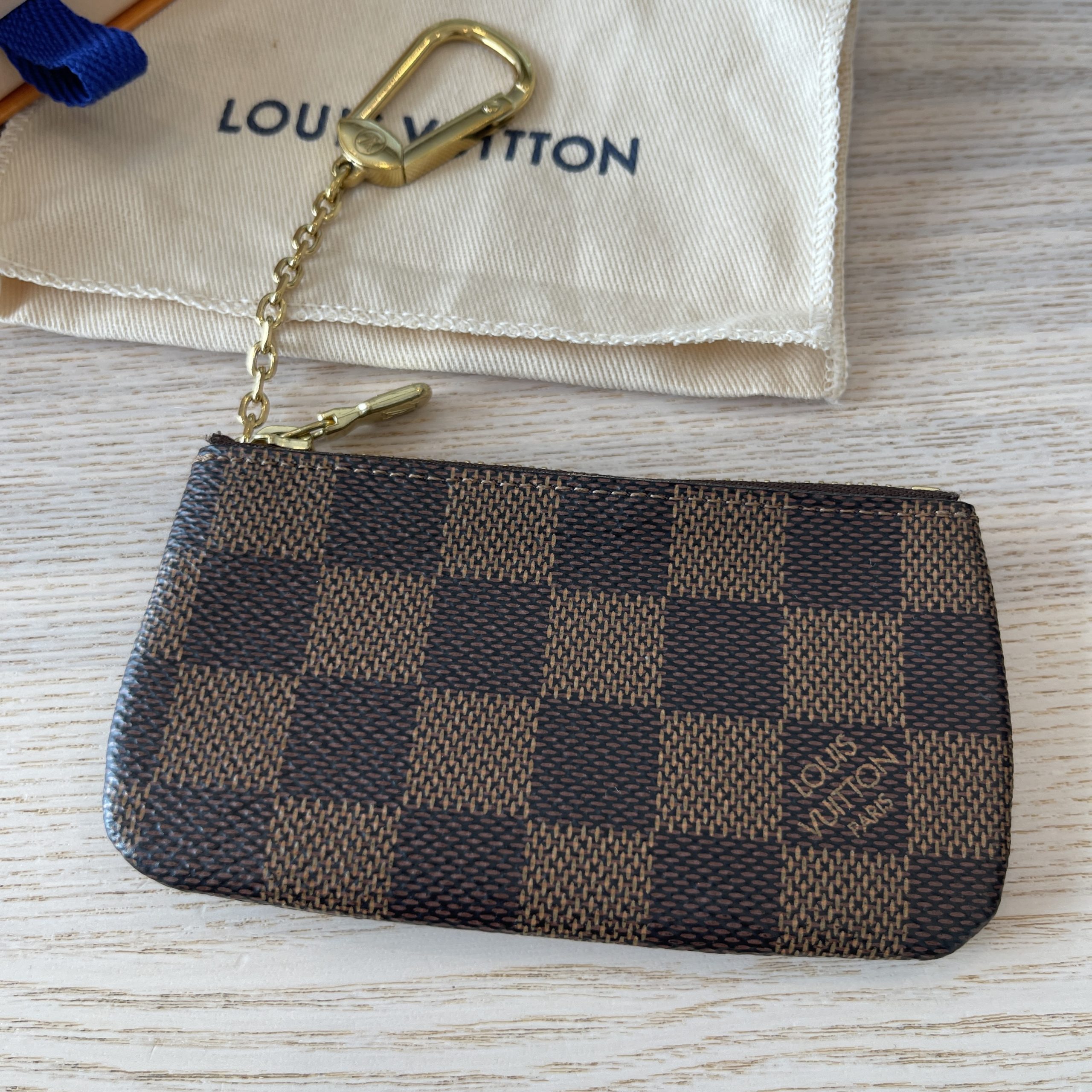 Louis Vuitton Damier Ebene Key Pouch – SFN