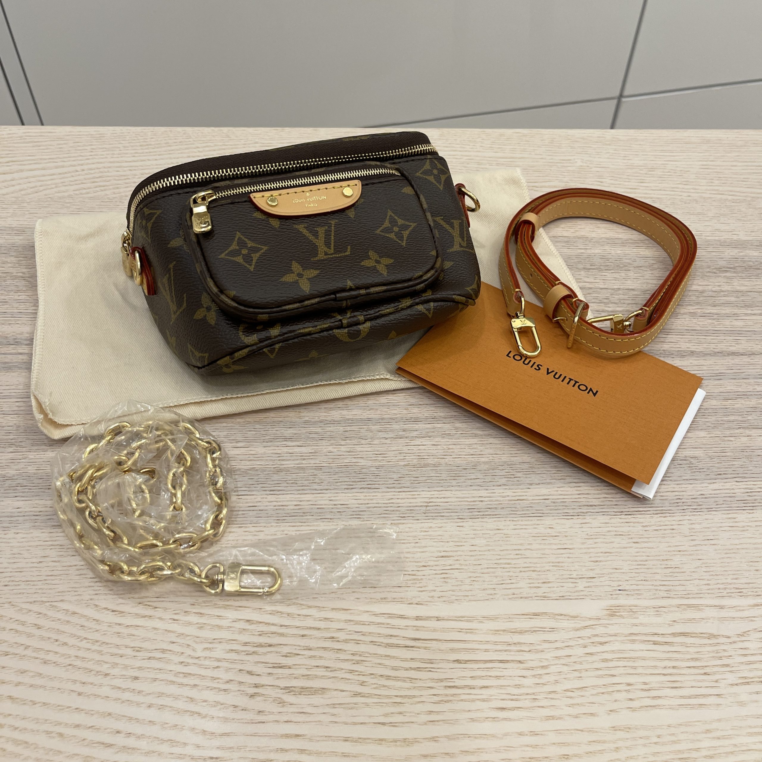 NEW LOUIS VUITTON MONOGRAM MINI BUMBAG - MyDesignerly