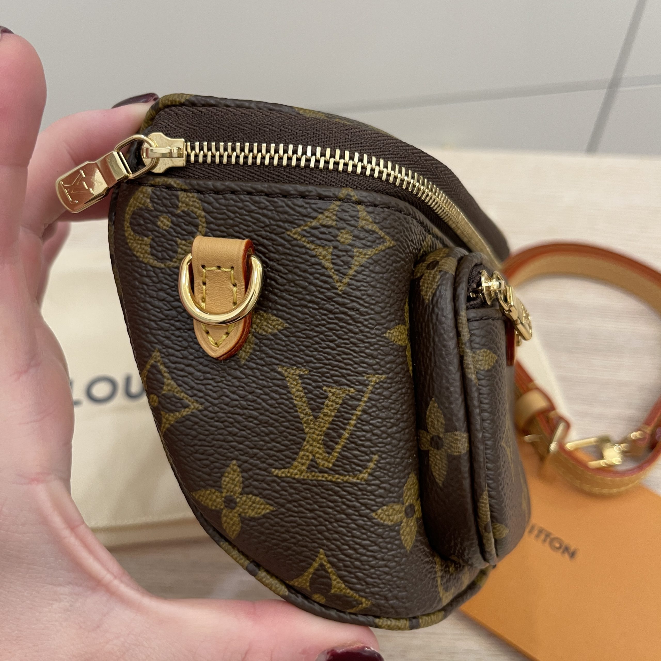 LOUIS VUITTON Monogram Mini Bumbag 1285460