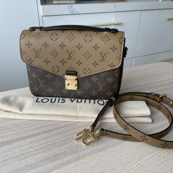 Louis Vuitton Reverse Monogram Pochette Metis