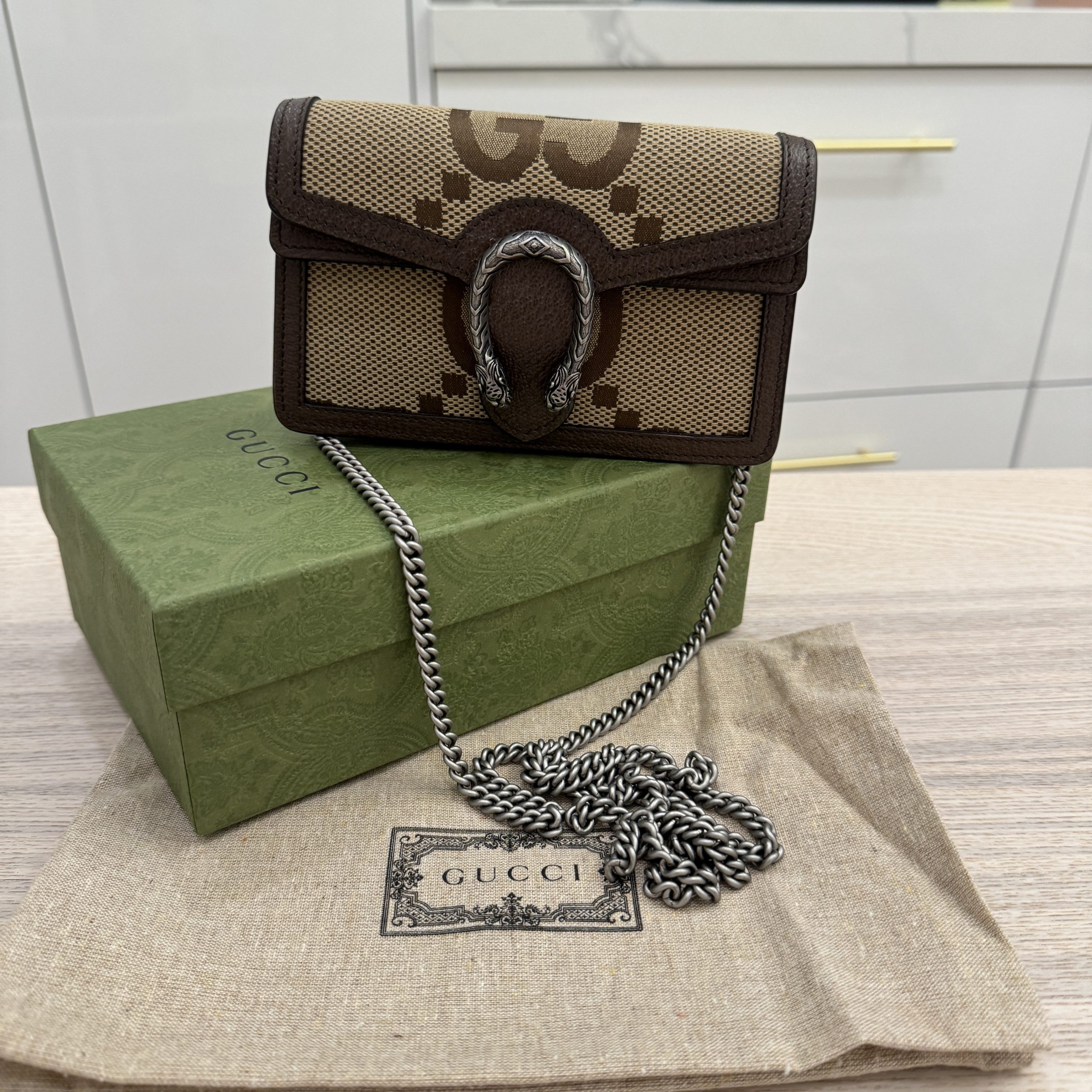 Gucci dionysus online mini measurements