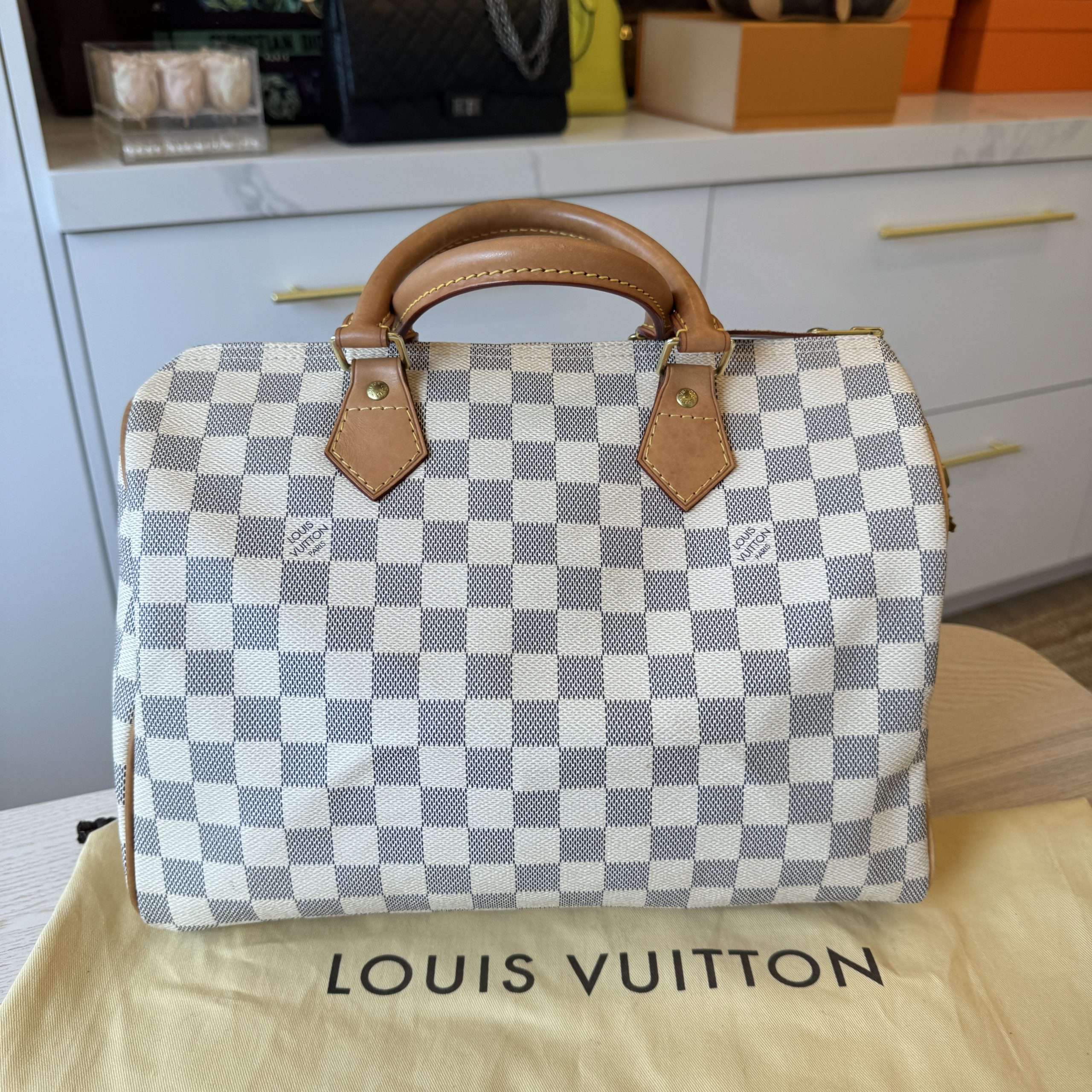 Louis Vuitton Damier Azur Speedy 30