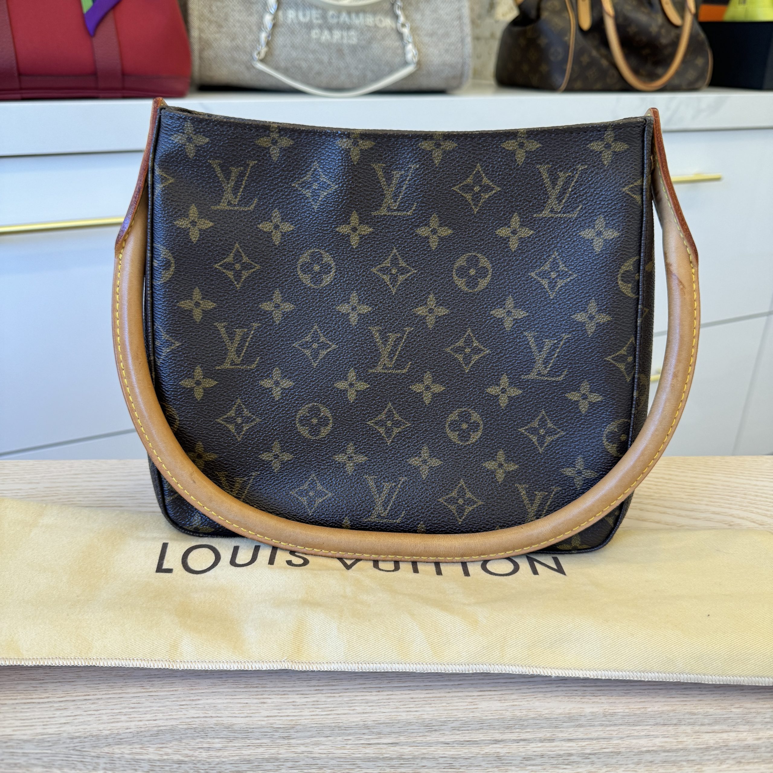 Looping MM Monogram in 2023  Leather, Monogram, Shoulder bag