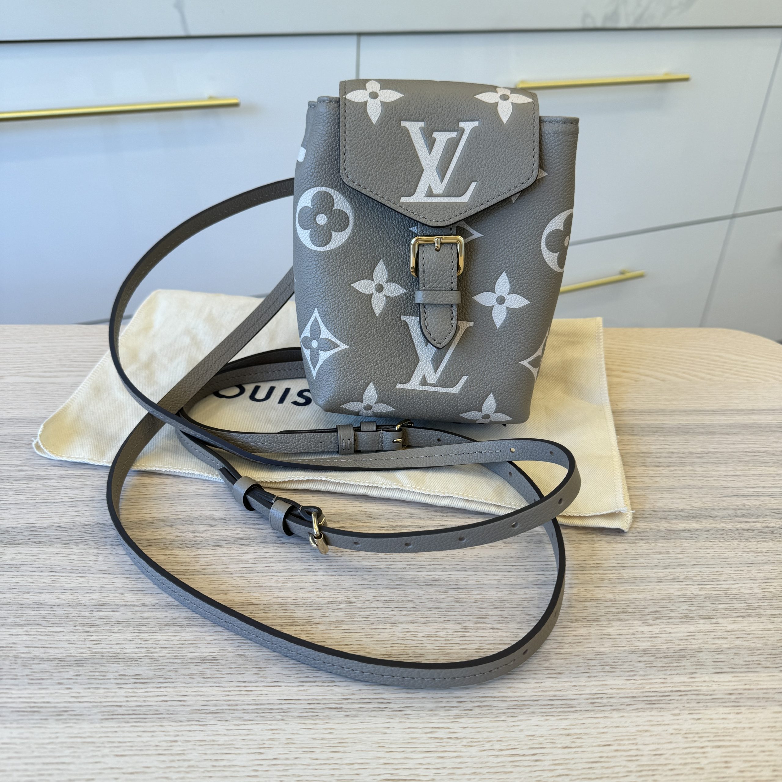 Louis Vuitton Empreinte Monogram Giant Tiny Backpack Bicolor