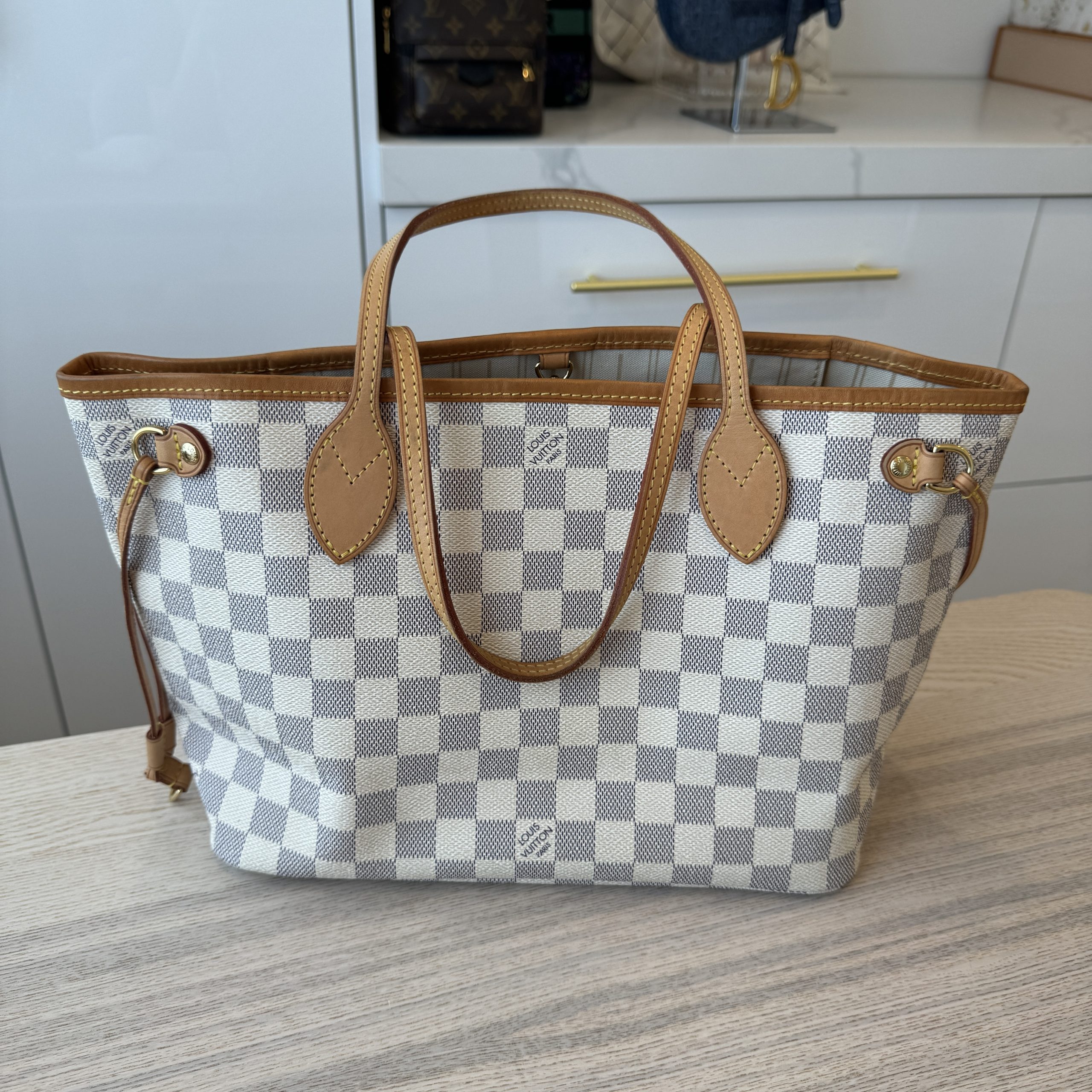 Louis Vuitton - Damier Azur Neverfull PM