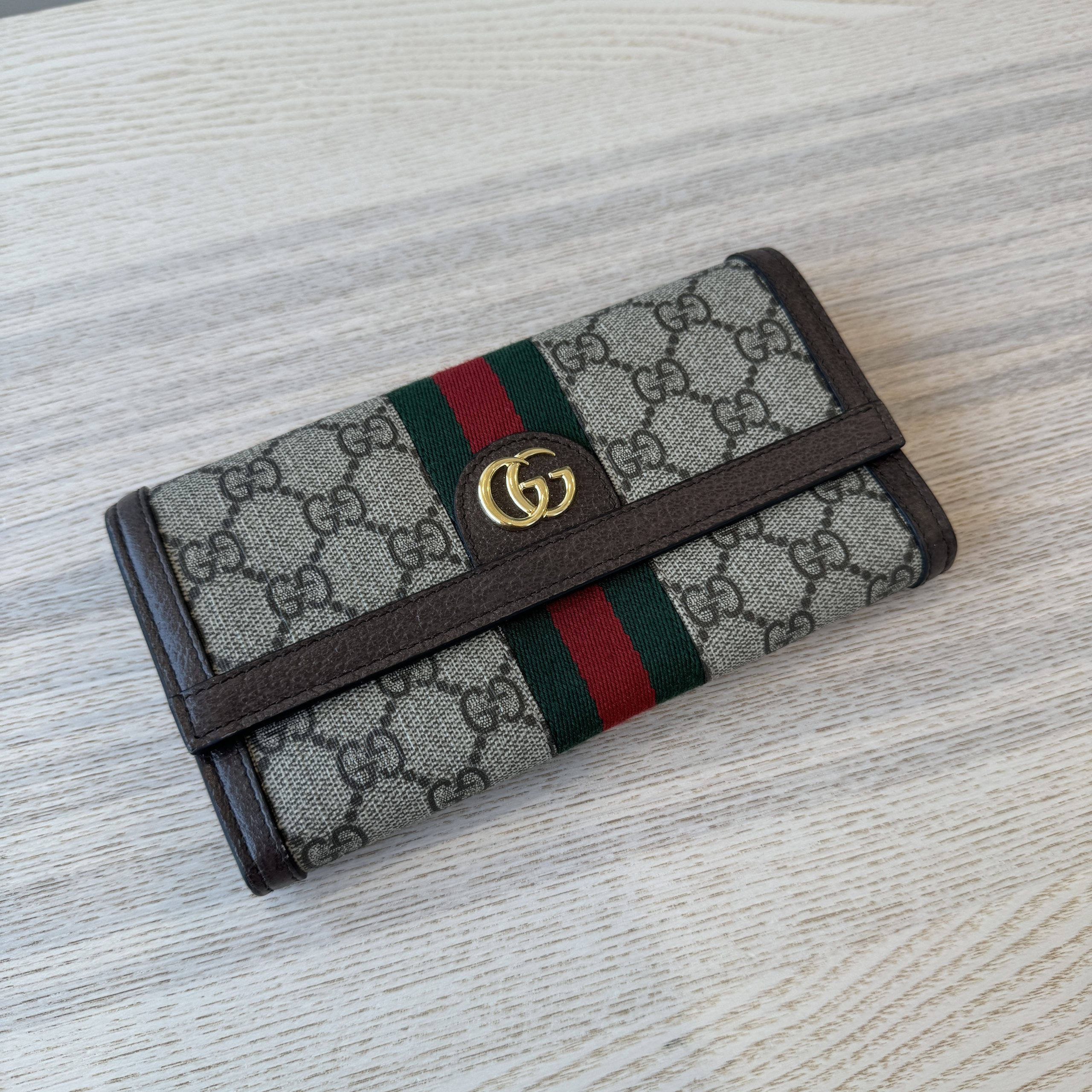 Ophidia GG continental wallet