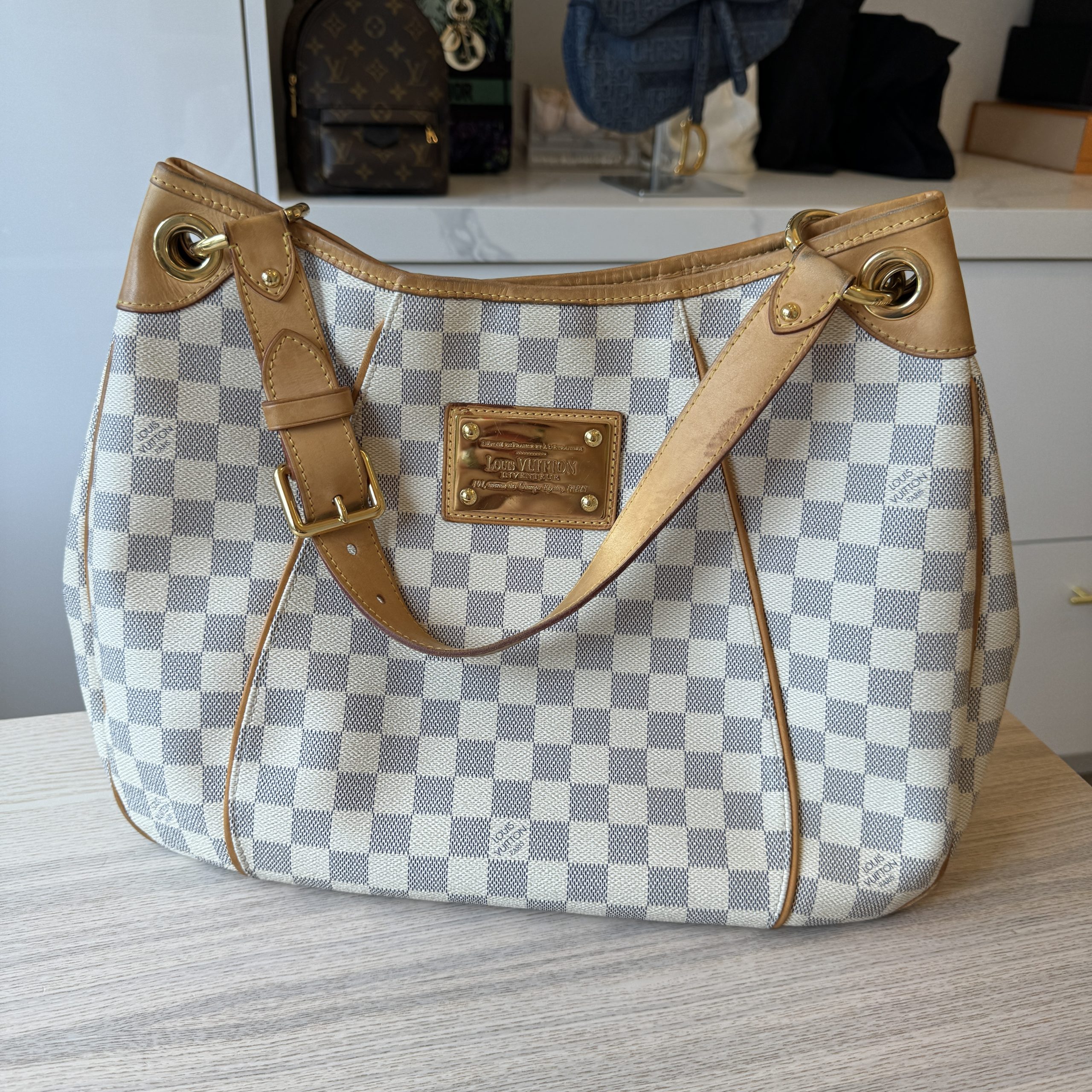 Louis Vuitton - Damier Azur Galliera PM