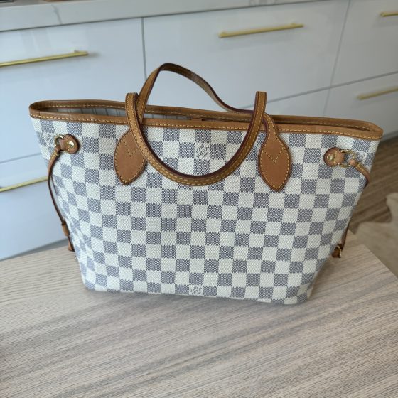 Louis Vuitton Damier Azur Neverfull PM - Preowned Louis Vuitton Bags