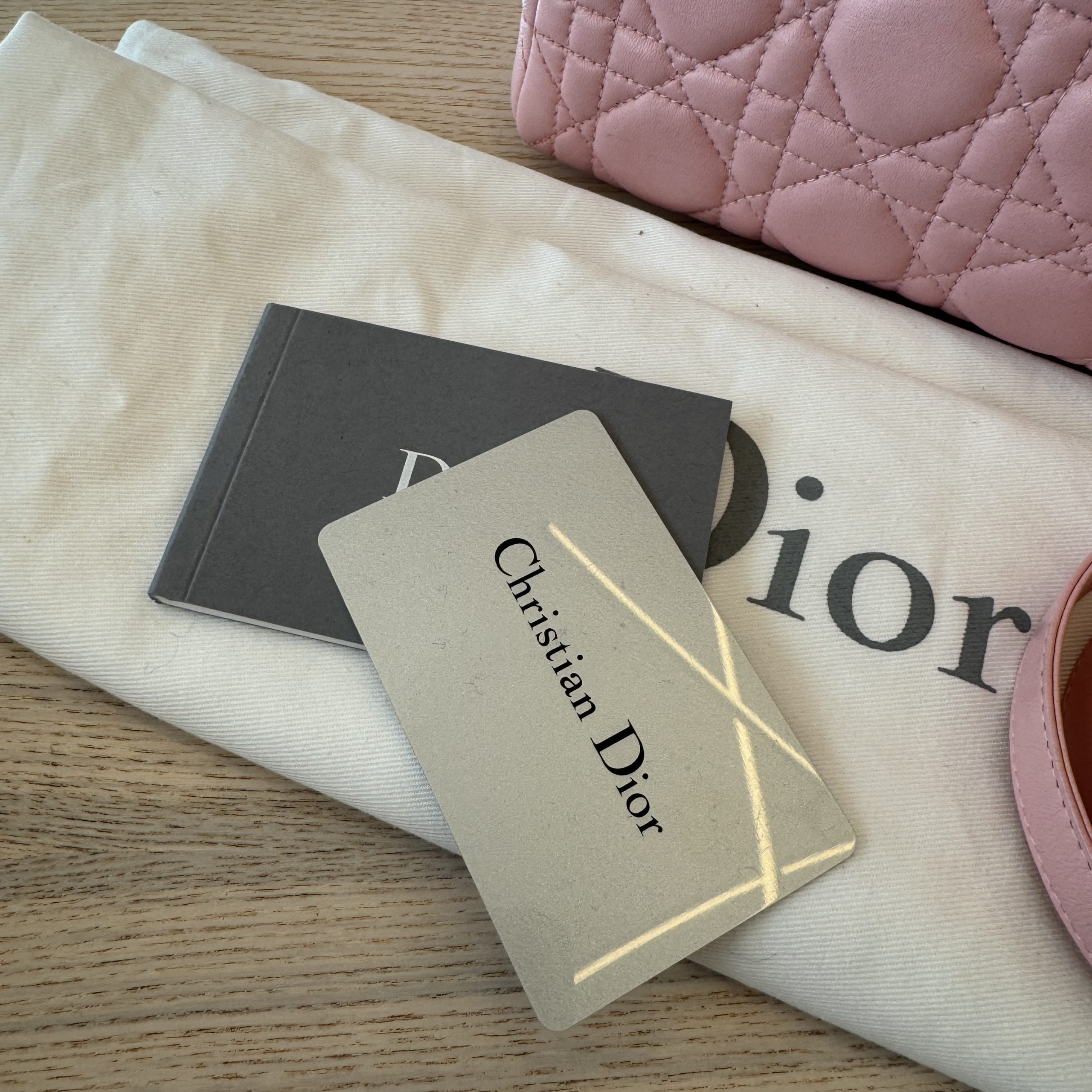 Lady dior dust bag on sale