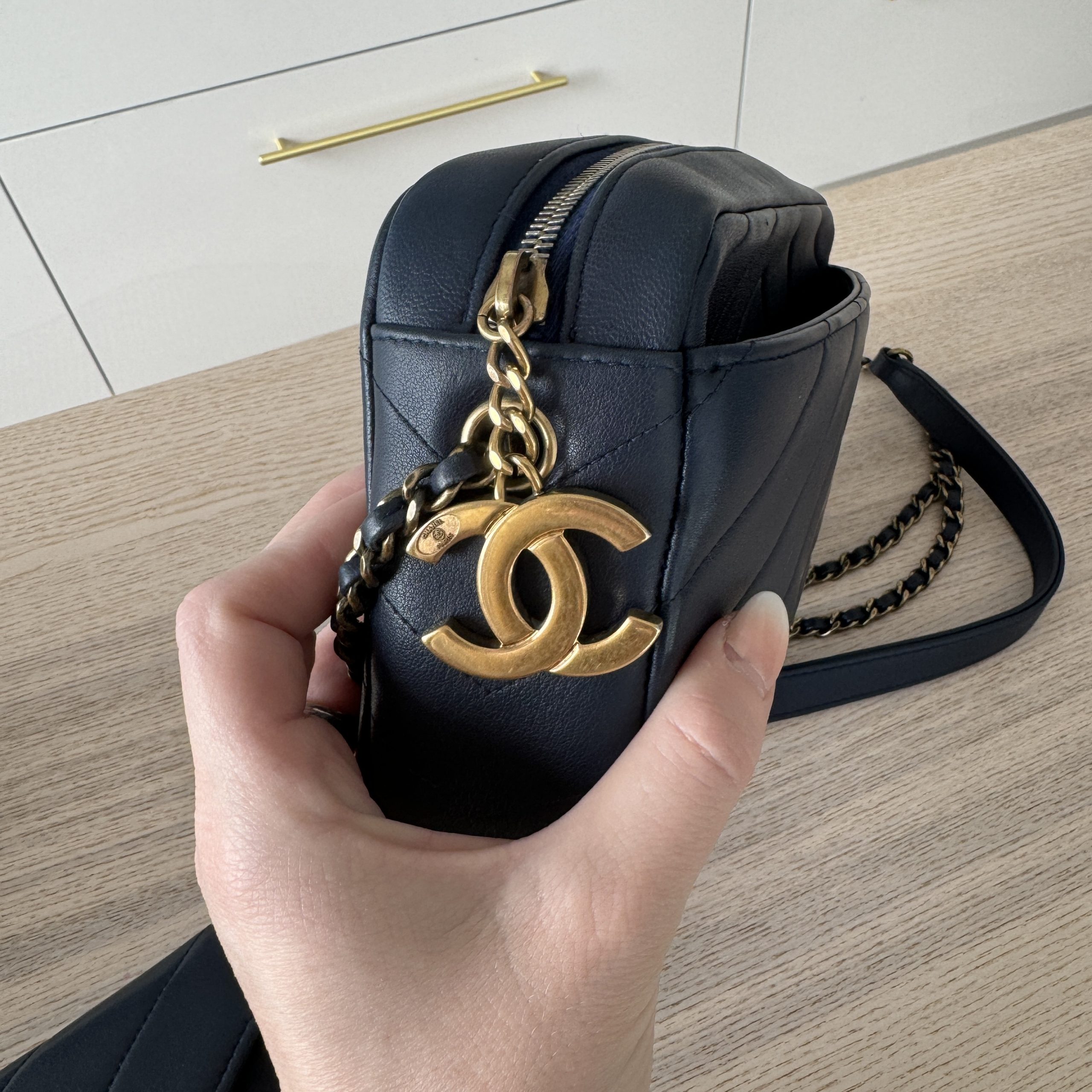 Chanel camera bag 2018 sales