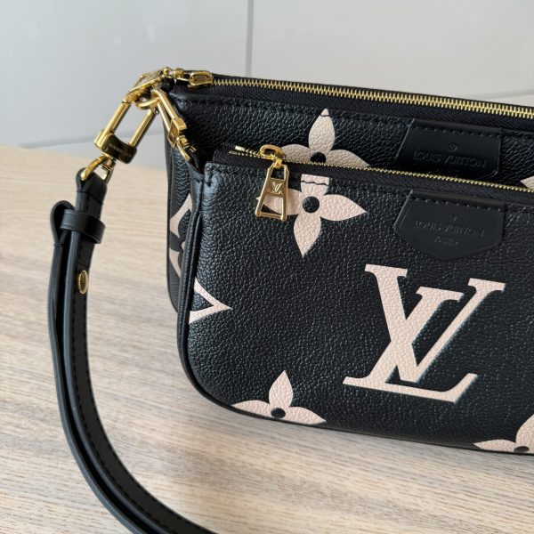 Louis Vuitton Multi Pochette Accessories Empreinte Noir - Image 4