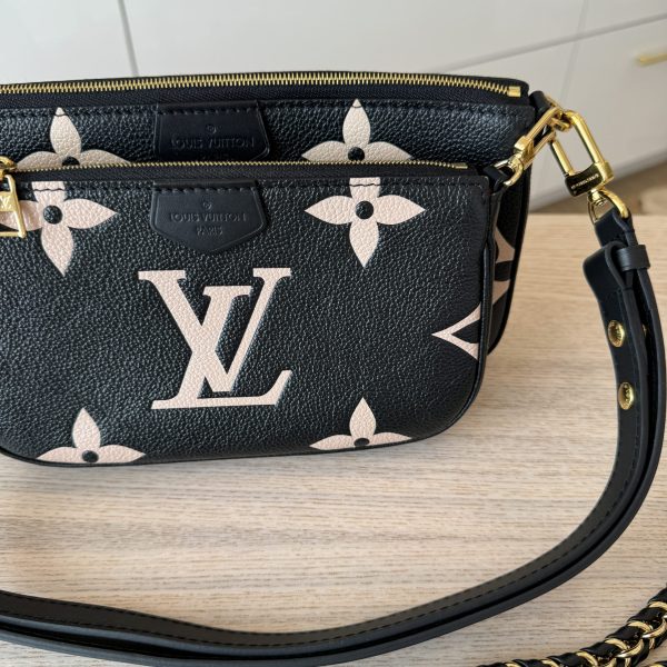 Louis Vuitton Multi Pochette Accessories Empreinte Noir - Image 5