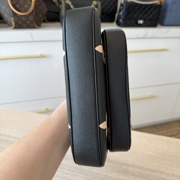 Louis Vuitton Multi Pochette Accessories Empreinte Noir - Image 7