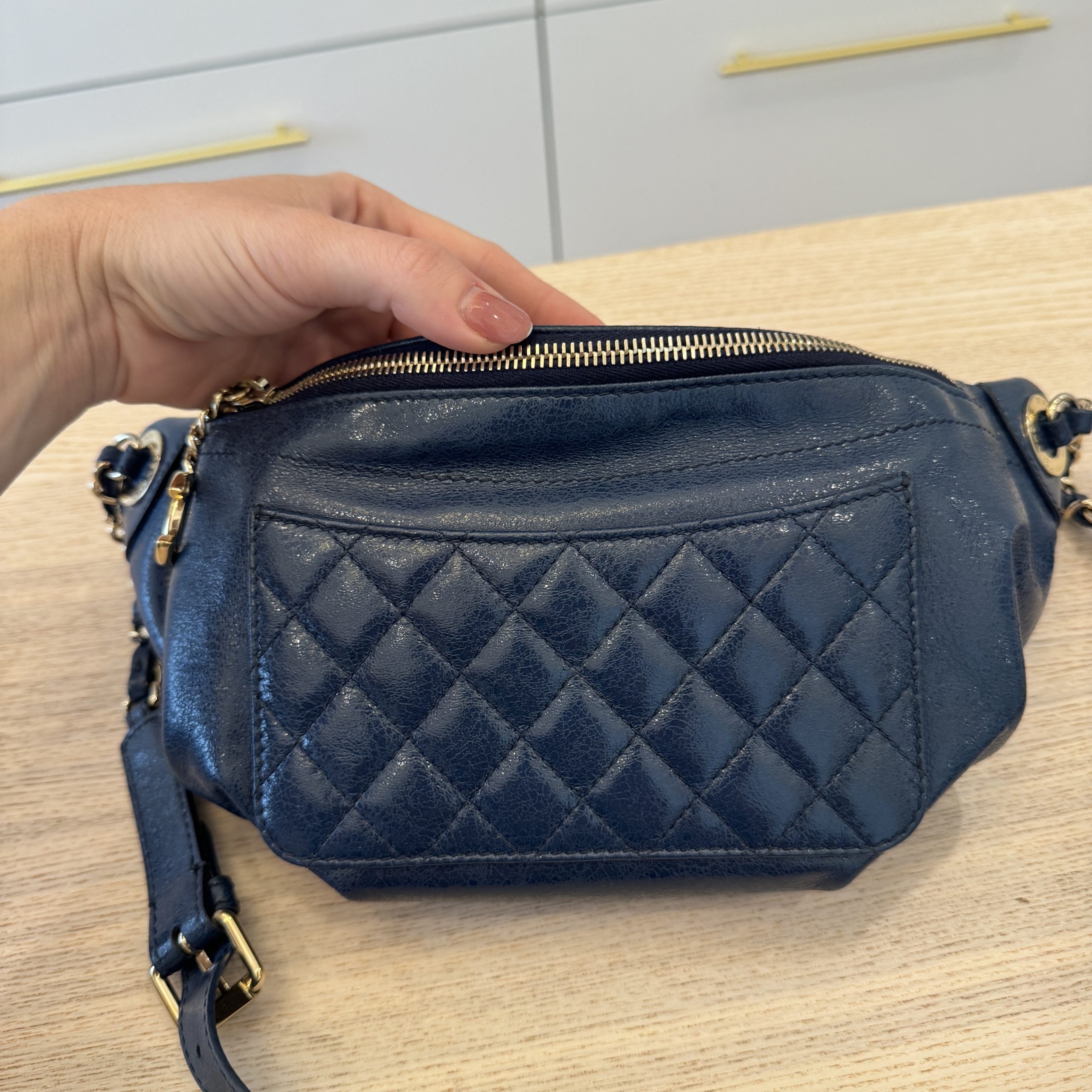Chanel bi classic waist bag clearance