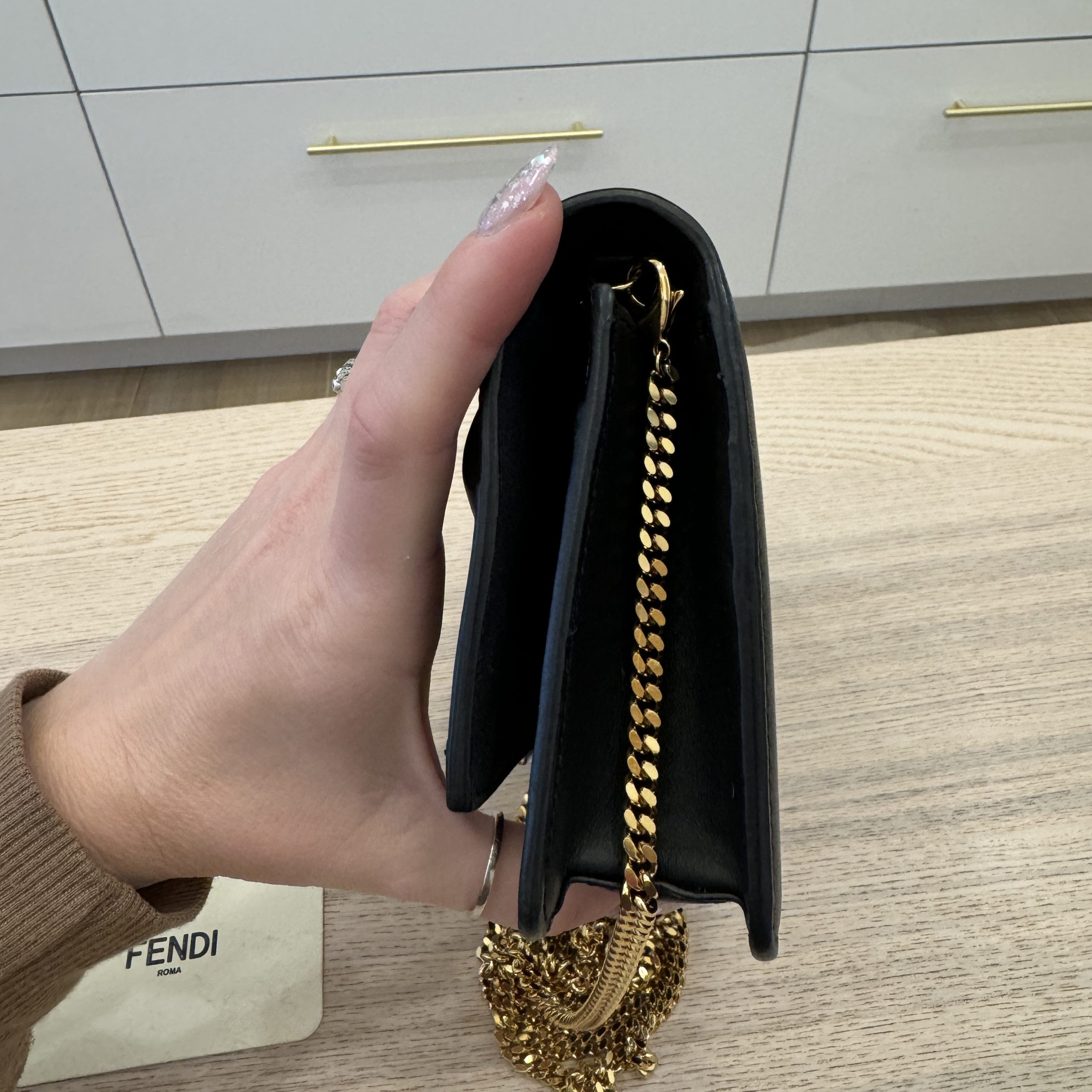 Fendi wallet on chain monster deals