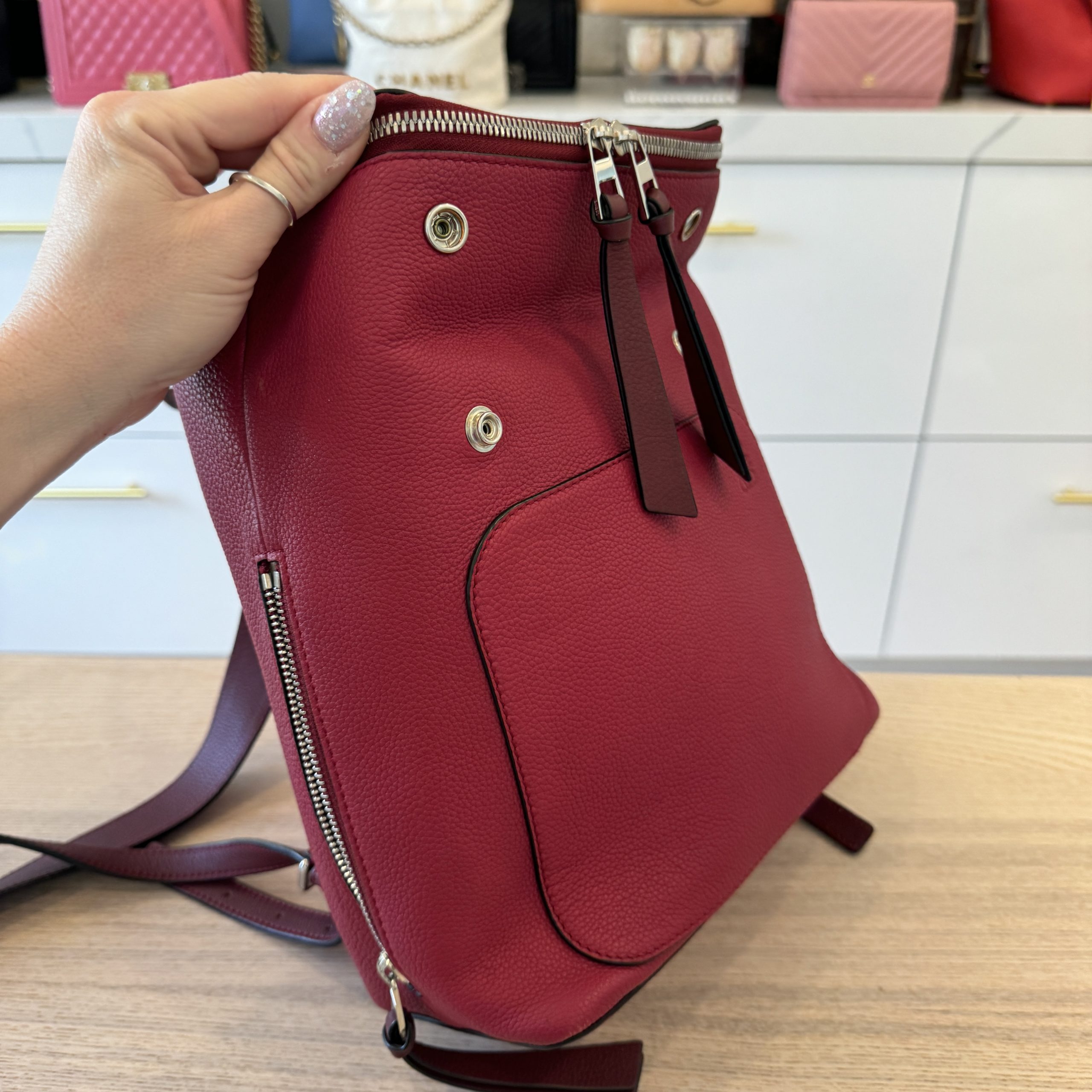 Loewe Goya Backpack Leather Small