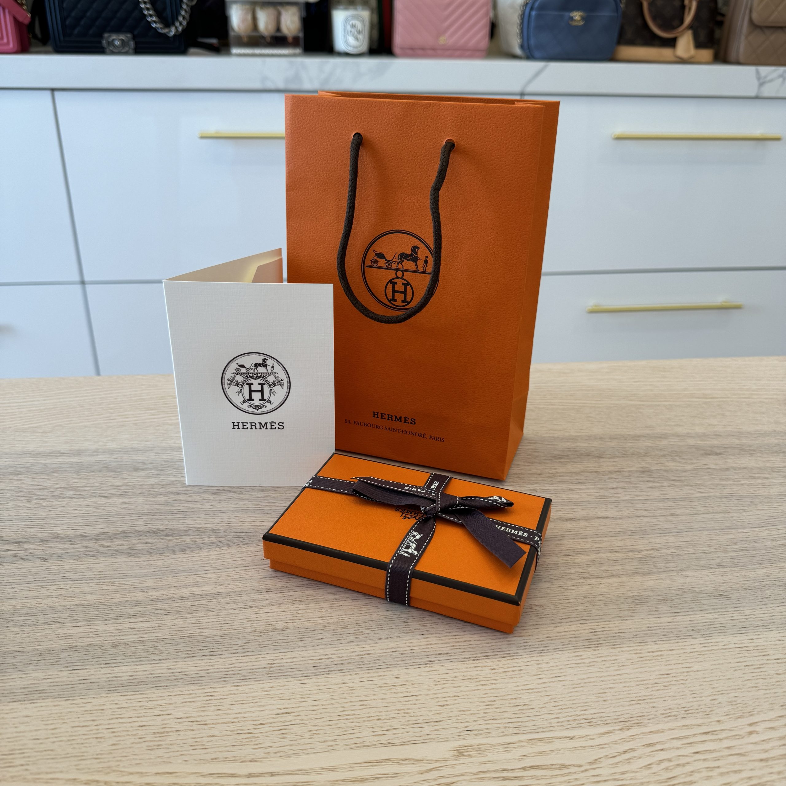 Hermes gift bag best sale
