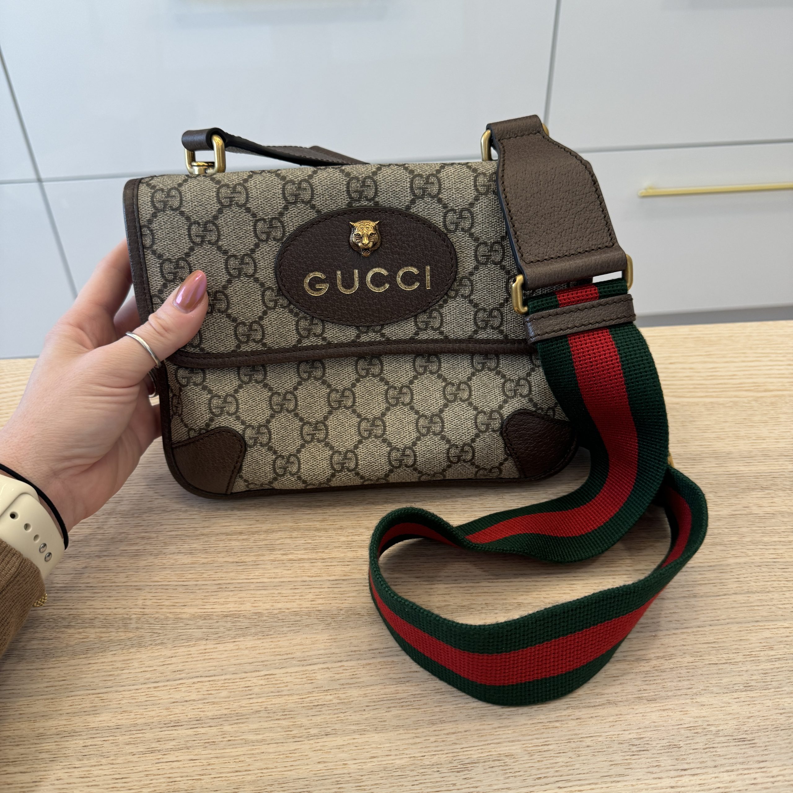 【GUCCI】NEO VINTAGE SMALL MESSENGER BAG Gucci Neo Vintage Small Messenger Bag