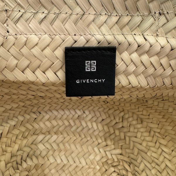 Givenchy Small Voyou Basket Bag in Raffia - Image 7