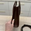 Gucci GG Supreme Small Tote Bag Brown Beige
