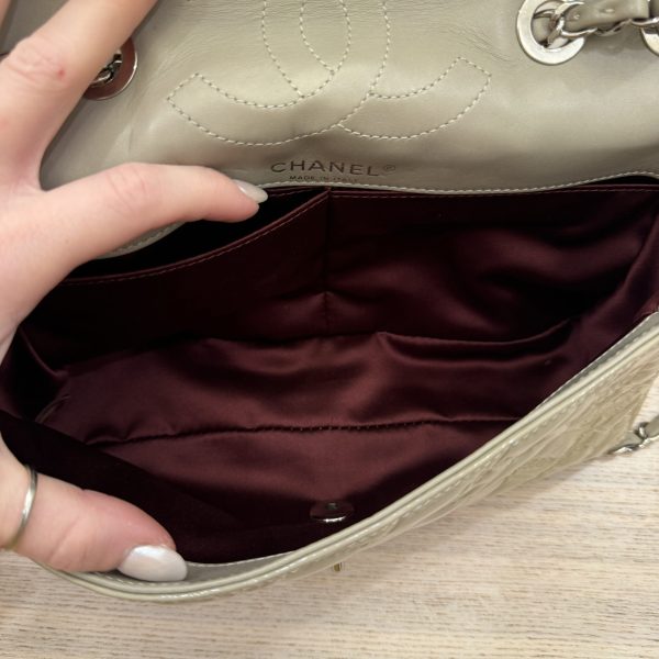 Chanel Lucky Symbols Flap Bag Embossed Patent Medium