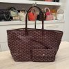 Goyard Goyardine Saint Louis PM Burgundy